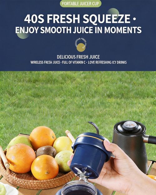 Portable USB Rechargeable Blender
