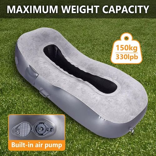 Modern single PVC inflatable waterproof Air sofa portable bean bag foldable