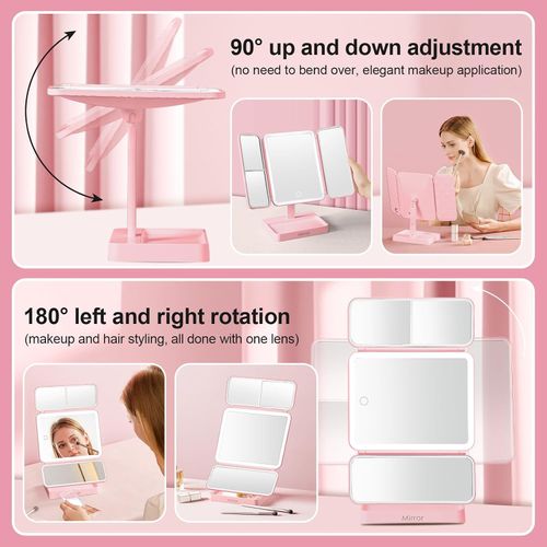 StellarHorizon Makeup Mirror Vanity Mirror with Lights,