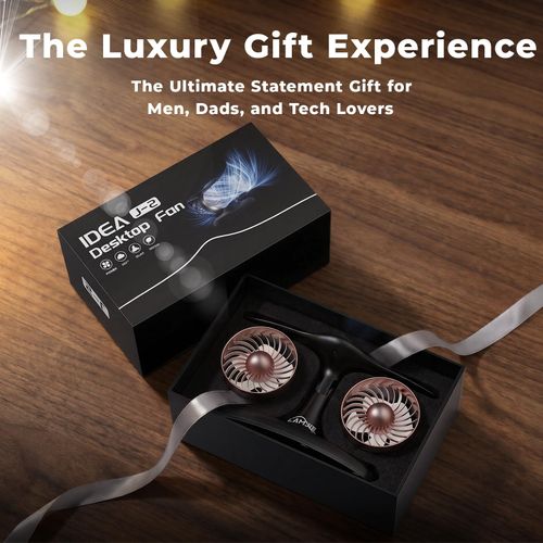 Jet Engine Desk Fan -18-Hour Runtime Battery Operated Fan Turbo fan, USB-C Rechargeable Table Fan,