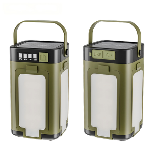 Foldable camping lights