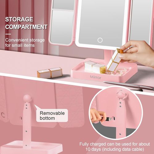 StellarHorizon Makeup Mirror Vanity Mirror with Lights,