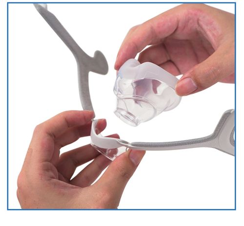 ResMed AirFit N20 Nasal Mask – Comfortable CPAP Mask for Sleep Apnea（Nasal mask only）