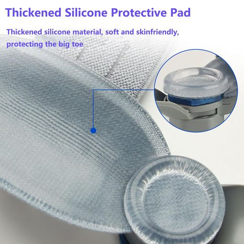 Generic Bunion Corrector for Women and Man Big Toe, Adjustable Bunion Splint for Bunion Corrector with Antislip Heel Strap and Silicone Pad for Left and Right Feet