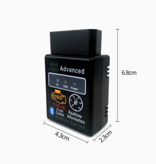 HH Version 1.5 Bluetooth OBD2 ELM327 Car Diagnostic Scanner & Fault Code Reader