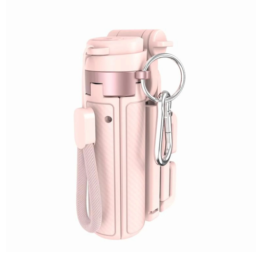 4-in-1 Mini Multifunctional Selfie Stick 360 Rotation, Wireless Bluetooth Control, Compact Stylish, Phone Holder for Selfies, Video, Vlogging, Compatible with Most Phone