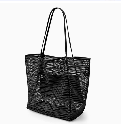 Versatile and Travel-Friendly! This foldable mesh beach bag for women is the perfect choice for outdoor excursions, shopping, and organization. Your ideal summer companion: a collapsible mesh tote that doubles as a shoulder shopping bag, offering effortless storage for your beach trips.