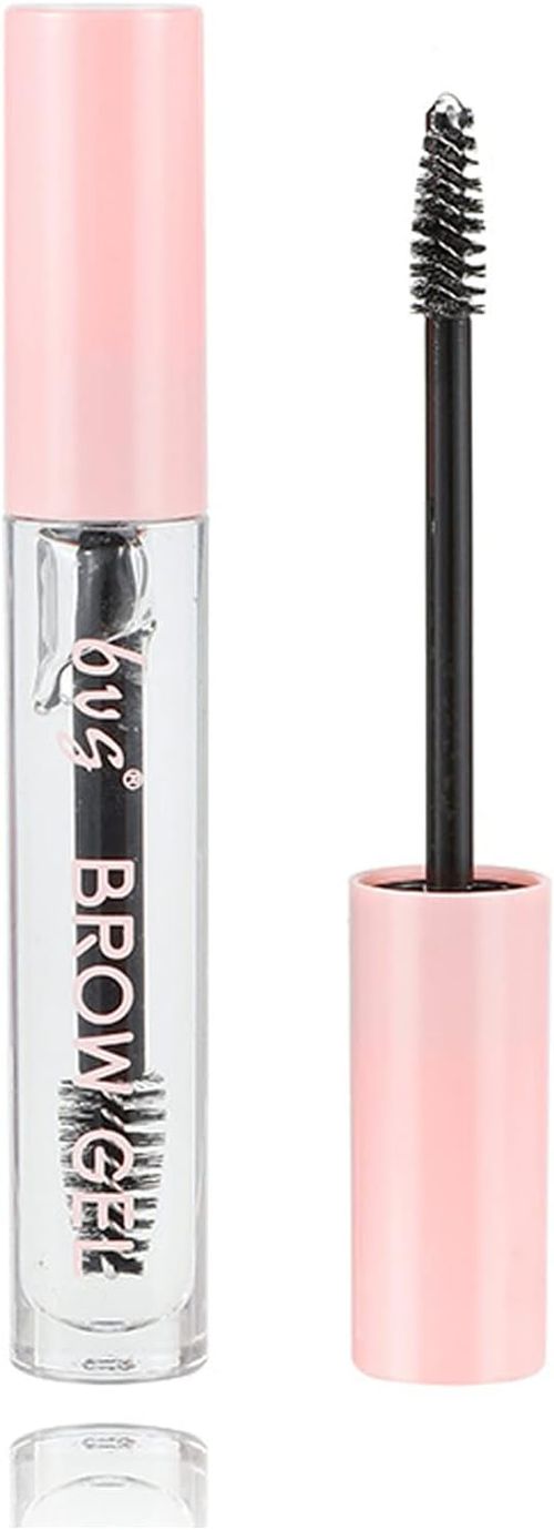 Eyebrow Gel, Brow Gel, Waterproof Eyebrow Gel Clear, Eyebrow Glue Transparent Long Lasting Sweat-Proof Smudgeproof Brow Fix Gel for Makeup, Natural Look Eyebrow Styling Repair All-Day Wear
