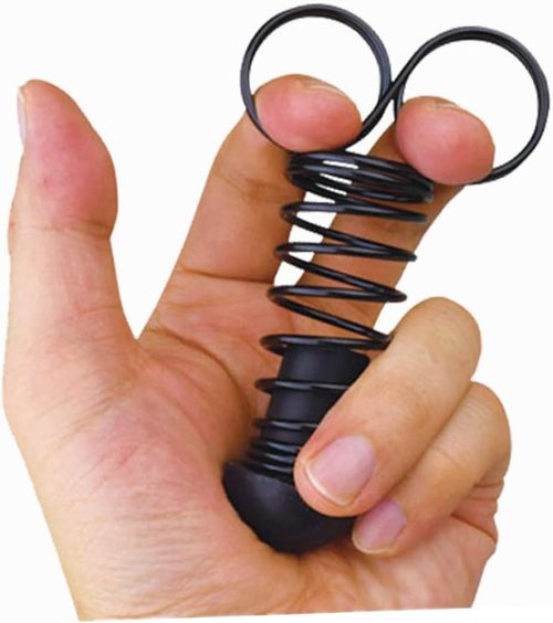 Heavy Grip Metal Finger Grippers Endurance Trainer for Forearm Strength Fitness Exercise Tools Black Ideal for Strength Training and Hand Rehabilitation