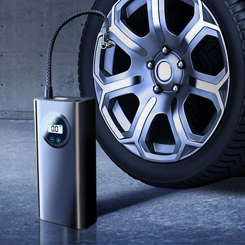 Large battery wireless digital display air pump portable multi-functional handheld car air pump