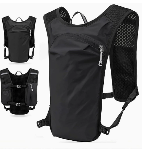 Breathable Hydration Backpack Vest for Cycling, Running, Hiking, and Trail Running
