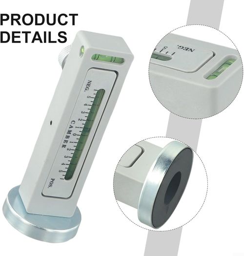 Magnetic Level, Positioning Tire Camber Angle Adjustment Calibration Auxiliary Tool Four-Wheel Alignment Instrument Professional