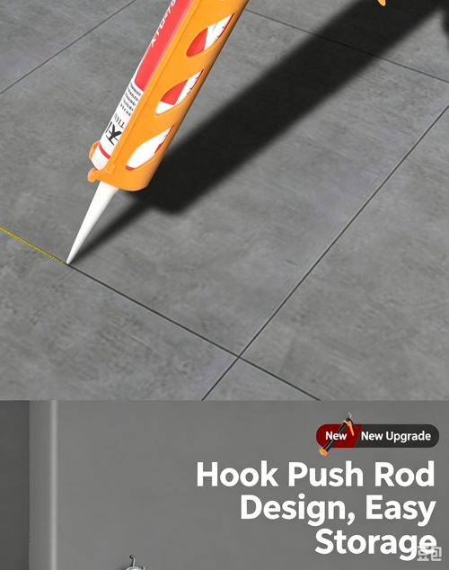 Structural adhesive gun with automatic glue cut-off and labor-saving design