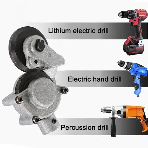 Metal-Cutting Attachment for Power Drills — Sheet Metal Cutting Tool | Power drill attachment suitable for cutting stainless steel, aluminum, iron sheets, and various types of thin sheet metal.