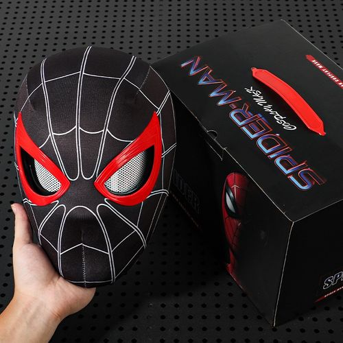 Spider-Man Homecoming Mask Control Blinking Eyes Helmet Cosplay Props Gift Toy