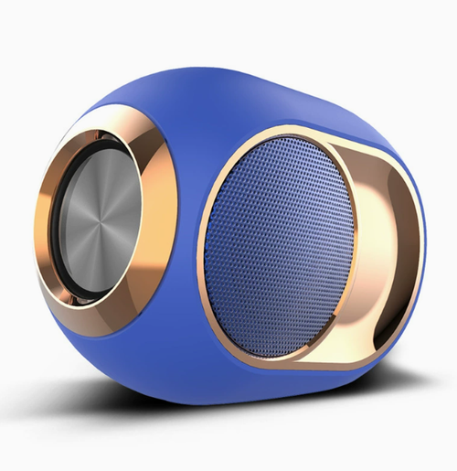 X6 Portable Wireless Bluetooth Speaker with HD Sound and Deep Bass, Built-in Mic for Phone, Tablet, TV and More (Black)
