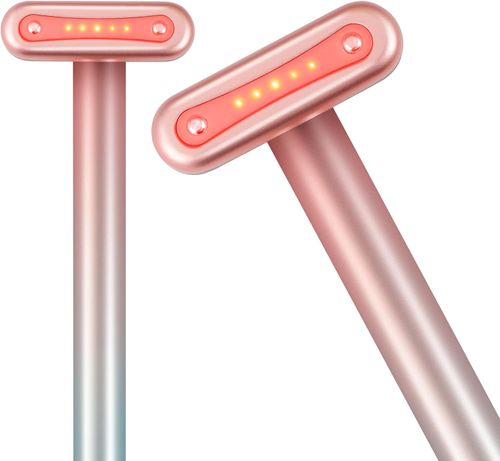 Face Skincare Device, For Smoother, Glowing Skin, Pink