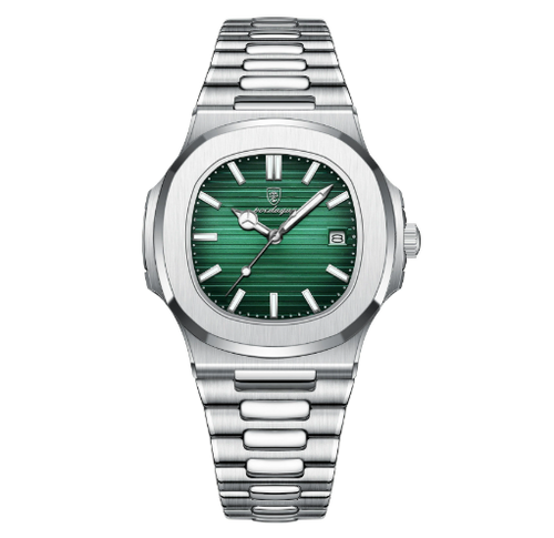 Men Quartz Movement Watch Waterproof Luminous Men's Watch, Stainless Steel Strap Business Watches