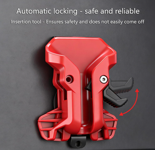 Tool Belt Holders for Drills and Hammers–Self Locking, Quick Draw Metal Waist Hanger with Double Lock System,Universal Drill Belt Clip