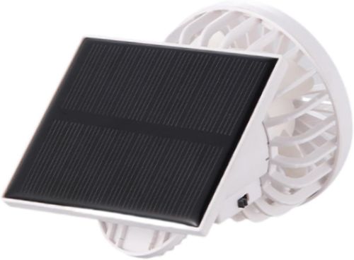 Generic Clip Cap Fan Hands Free Solar Powered Small 3 Speeds Wind Speed Personal Fan Portable for Outdoor Activities Barbecue Golfing
