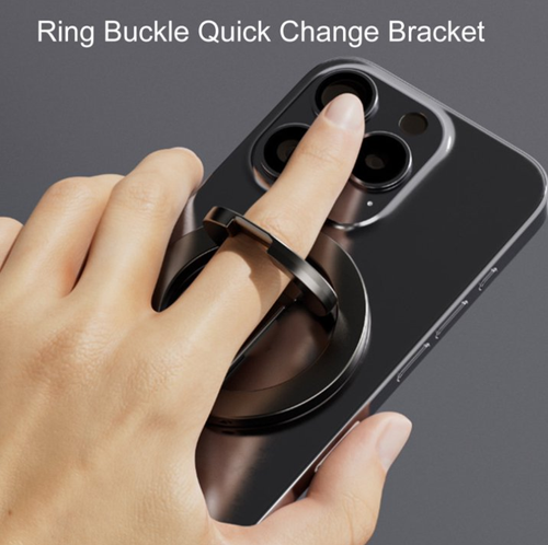 Magnetic Phone Holder for MagSafe Magnet Finger Ring Stand Strong Magnet Grip 360 Degrees Rotation Phone Kickstand