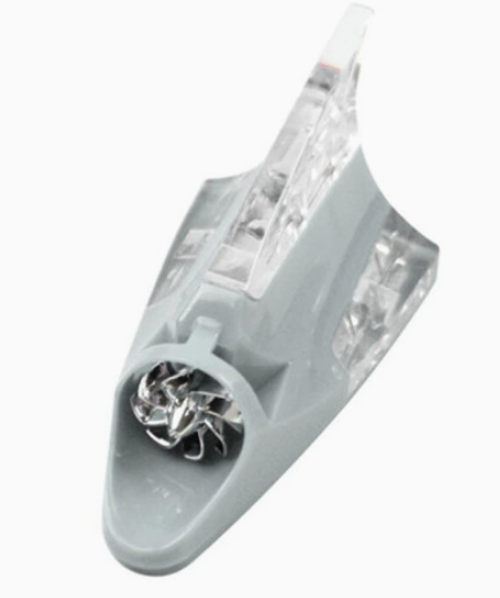 Automotive Shark Fin Wind-Powered Light — Flashing, Anti-Rear-End, Multi-Color LED Antenna Light. Wind-Powered, Wireless, Flashing Shark Fin Light. Roof Modification Warning Light — Multi-Color Streaming Effect, Wind-Powered, Anti-Rear-End Light (Universal Fit).