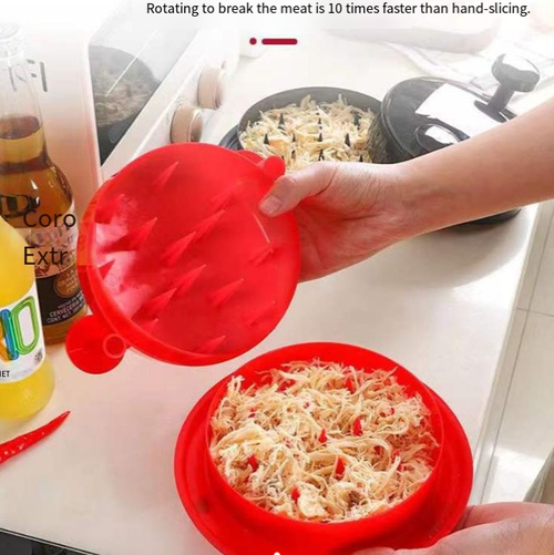 Chicken Shredder Tool, Effortless Meat Shredder for Pulled Pork, Chicken, Beef - Time-Saving Kitchen Gadget for Home & Pet Food Prep