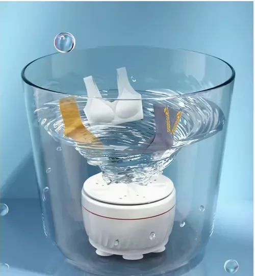 Portable Washer USB Powered Cleaning Washing Machine Mini Turbo Washer for Socks Underwear and Baby Clothes