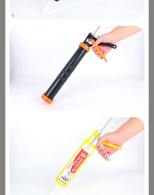 Structural adhesive gun with automatic glue cut-off and labor-saving design