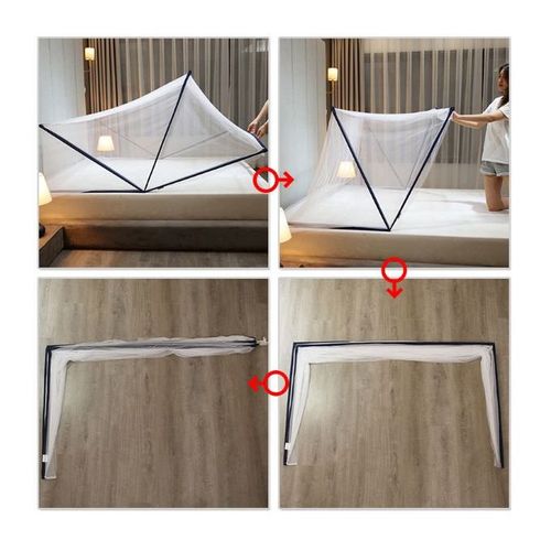 Portable Foldable Mosquito Nets Mosquito Mesh Net Mosquito Net for Bed, Bed Net Tent Ideal for Home Or Holidays Fine mesh Mosquito Net for Bed