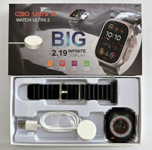 900Ultra2 Smartwatch, S9Ultra2 Heart Rate and Blood Pressure Health Sports Watch for Men and Women, C900Ultra2 Smartwatch with Heart Rate and Blood Oxygen Monitoring, Bluetooth Calling