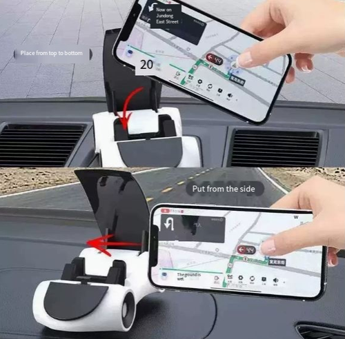 Creative Multifunctional Car-Themed Universal Phone Mount for Navigation