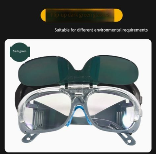 Welding mask, full face protection, heat protection, eye protection, lightweight headband, specifically designed for welders.