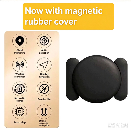 Android Smart Tracker Tags, Bluetooth Luggage Tracker with Keychain, Compatible with Find Hub app, Item Locator for Key, Wallet, Suitcase, Bags, IP67 Waterproof, Battery Include