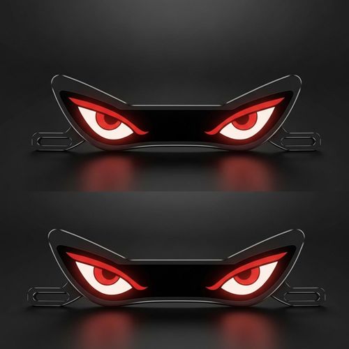 Registration Plate Light with Wire Leads Wired LED Registration Plate Light Waterproof for Motorcyclists, Riders, Custom Builds, Night Riding