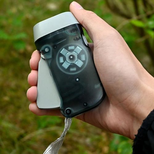 Hand Press Crank Camping Lamp Manual Power Generation Flashlights Squeeze Flashlights Torches Light Enduring