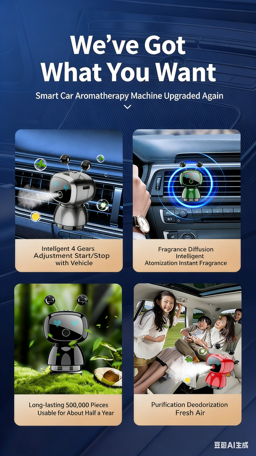 Smart car air freshener