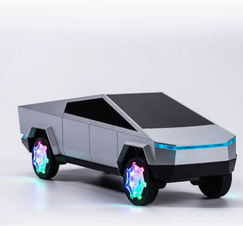 Mini Cybertruck-Style Bluetooth Speaker – Cool Car Model Design