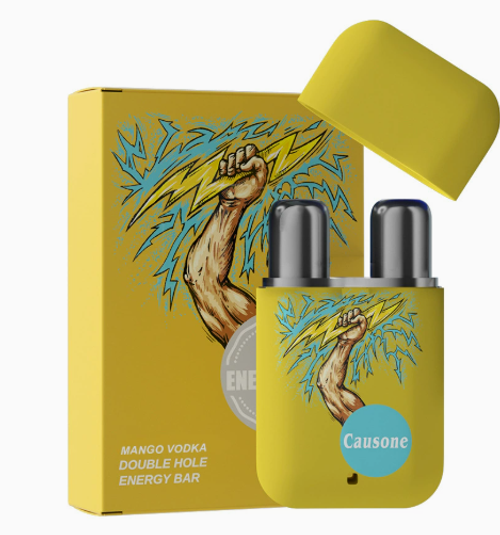 Double Hole Nasal Inhaler, Refreshing Oil for Drowsiness, Motion Sickness Relief, Energy Bar for Students & Drivers