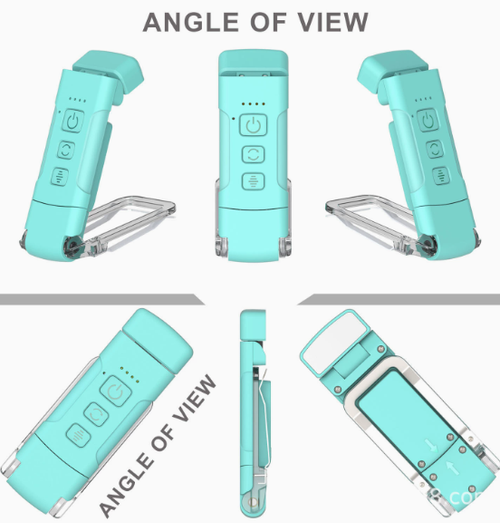 A gentle glow in the palm of your hand—illuminating your reading nook! The ultimate gadget for late-night reading: an ultra-lightweight, portable, USB-rechargeable book clip light that protects your eyes without any harsh glare!