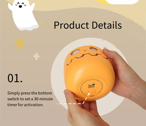 Melon Lamp Ambient Light — Stylish Bedside Nightlight | Creative Melon-Shaped Desktop Accent | Soothing, Aesthetic Bedside Decor for the Bedroom