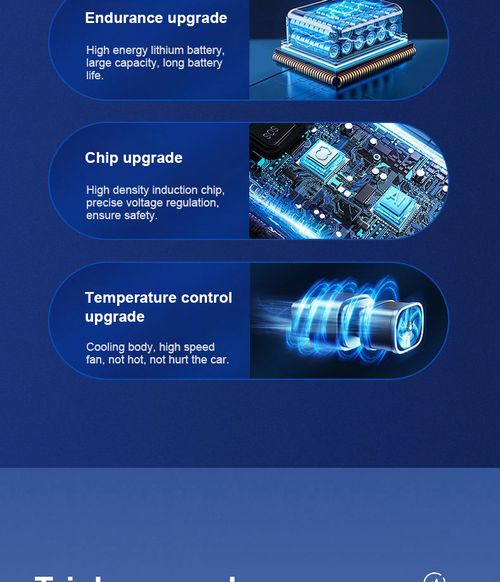 Large battery wireless digital display air pump portable multi-functional handheld car air pump