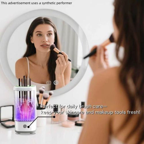 Electric makeup tool cleaner, USB UV sterilizer, quick-drying cleaning machine for makeup brushes