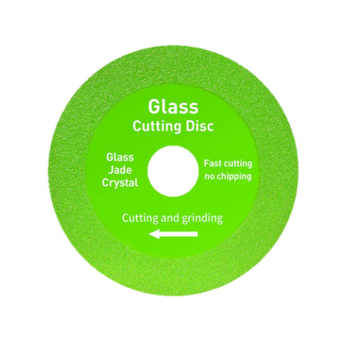 Diamond cutting and grinding discs for glass, tile, ceramic, marble, and stone—compatible with angle grinders.
