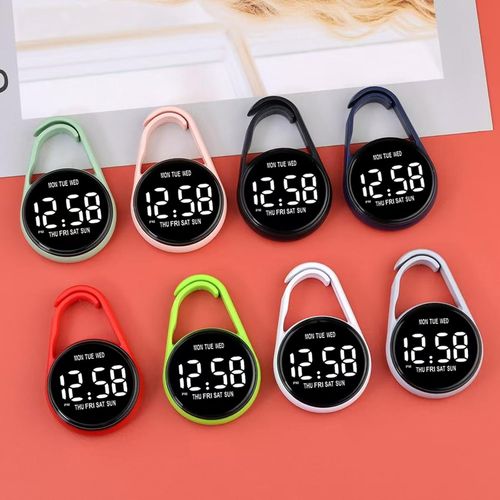 Multifunctional Miniture Touch Screens Electronic Digital Clock with Waterproof Design and Eye Protections
