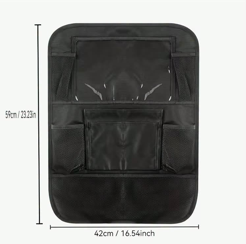Backseat Car Organizer with 9 Storage Pockets