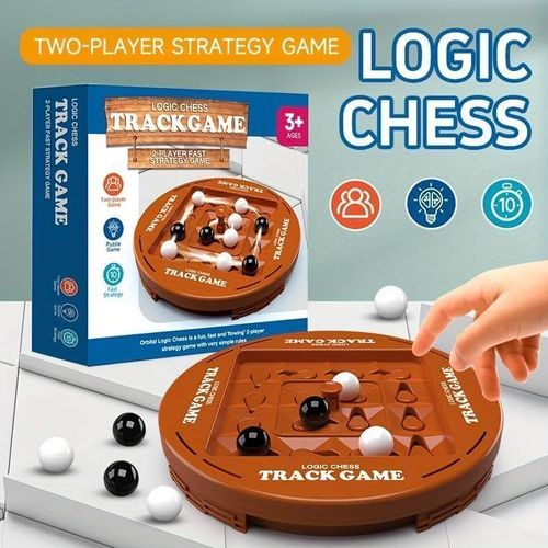 Orbital Logic Board Game, Educational Orbit Logic, Chess Track for 2 Player, Parent-Child Interactive Toys for Party Favor