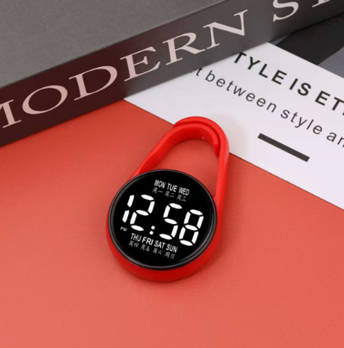 Multifunctional Miniture Touch Screens Electronic Digital Clock with Waterproof Design and Eye Protections