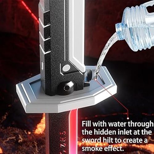 Interstellar Spark Sword, a Prop Featuring Sound, Light, and Smoke Effects, Party Decoration, Birthday
