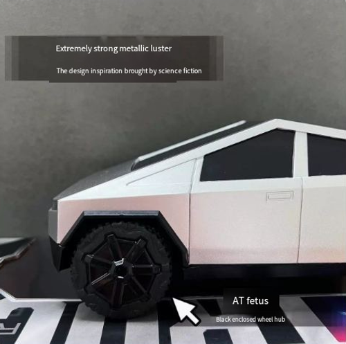 Cyber-style pickup truck RC toy – durable, realistic model vehicle